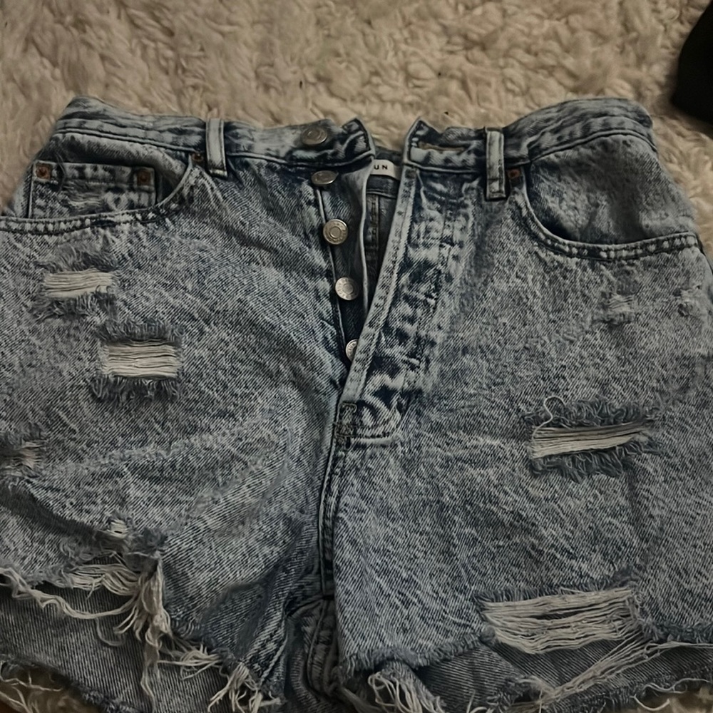 DENIM PACSUN JEAN SHORTS!!!
